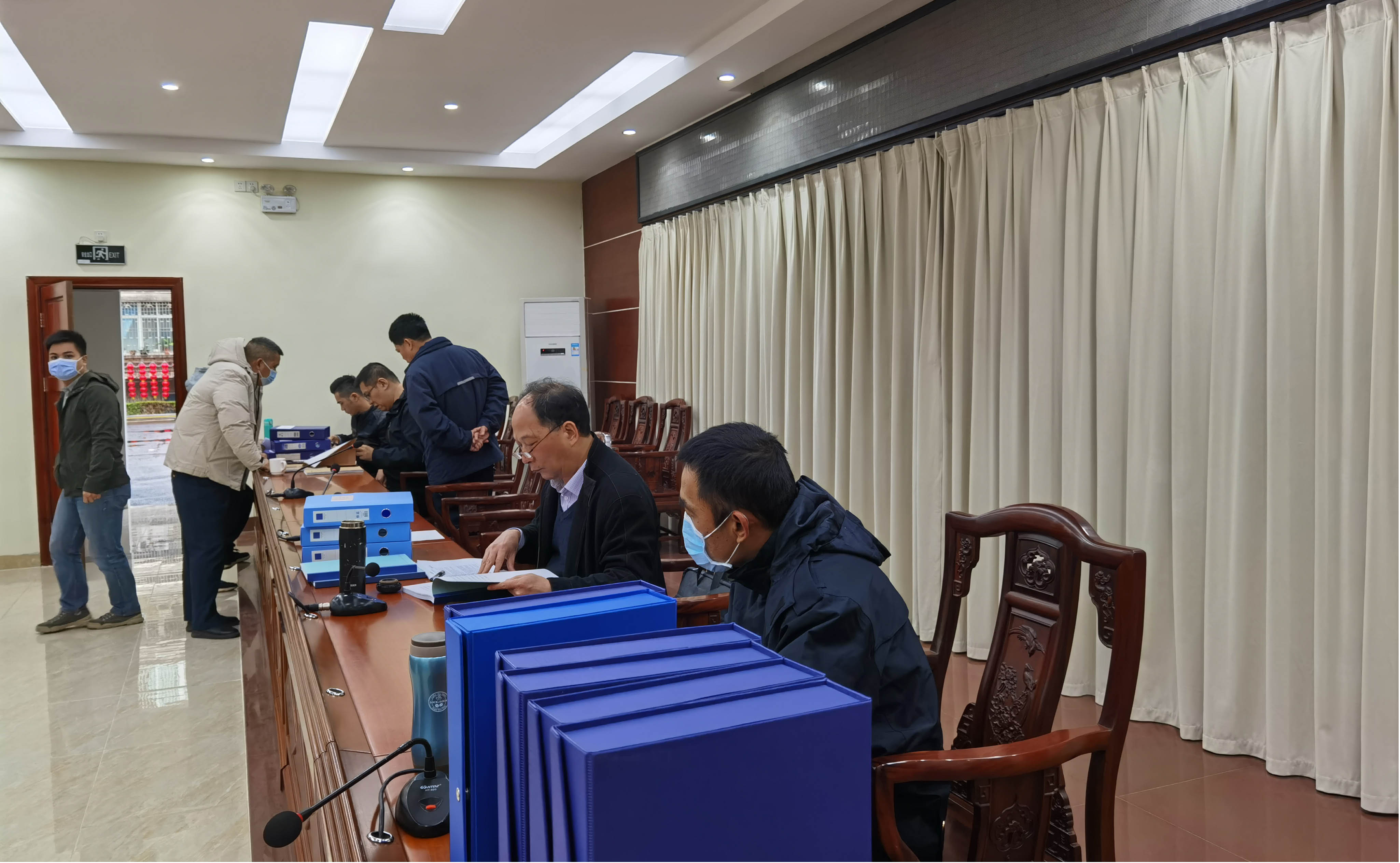 省安委會考核巡查組到遂溪縣考核巡查2021年度安全生產責任制及消防工作1.png