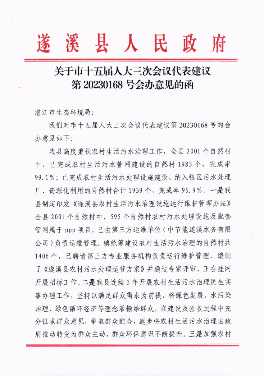 關(guān)于市十五屆人大三次會(huì)議代表建議第20230168號(hào)會(huì)辦意見(jiàn)的函_00.png