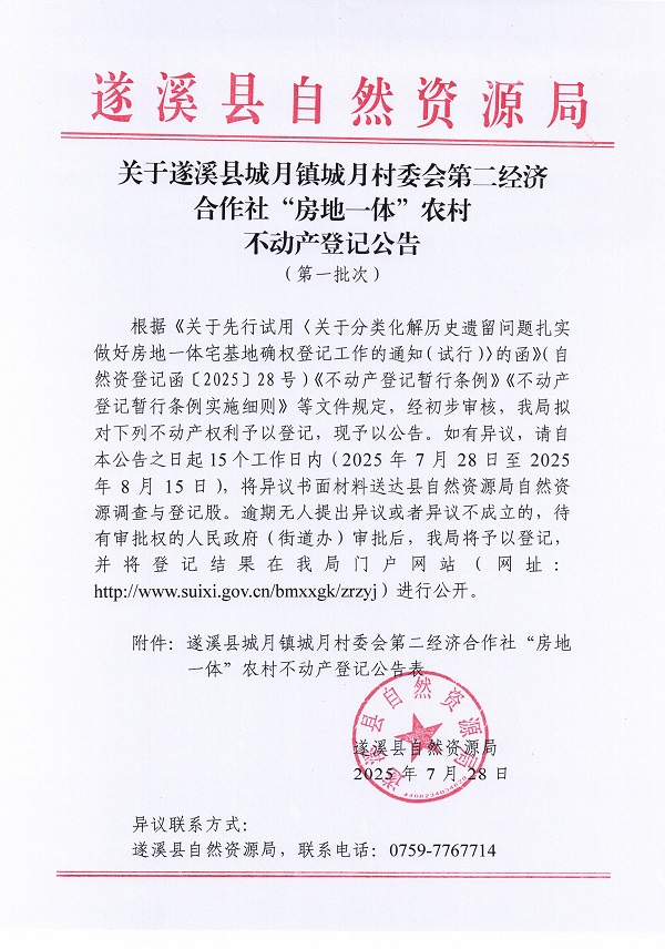 城月鎮(zhèn)城月村委會第二經(jīng)濟(jì)合作社不動產(chǎn)登記公告（第一批次）（歷史遺留問題）_頁面_1.jpg