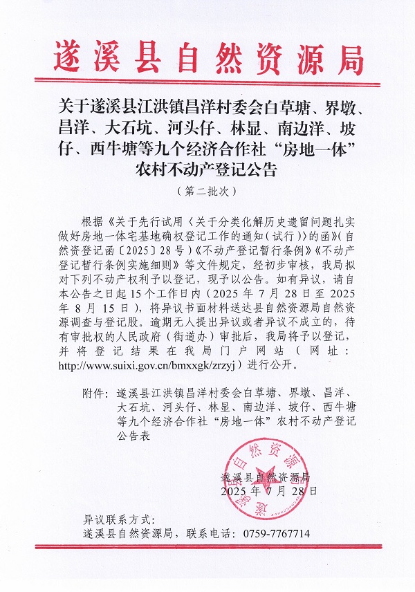 江洪鎮(zhèn)昌洋村委會(huì)白草塘等九個(gè)經(jīng)濟(jì)合作社不動(dòng)產(chǎn)登記公告（第二批次）（歷史遺留問(wèn)題）_頁(yè)面_1.jpg