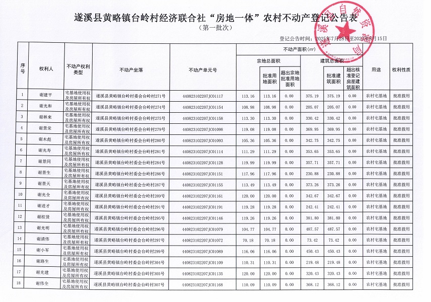 黃略鎮(zhèn)臺嶺村經(jīng)濟聯(lián)合社不動產(chǎn)登記公告（第一批次）（歷史遺留問題）_頁面_2.jpg