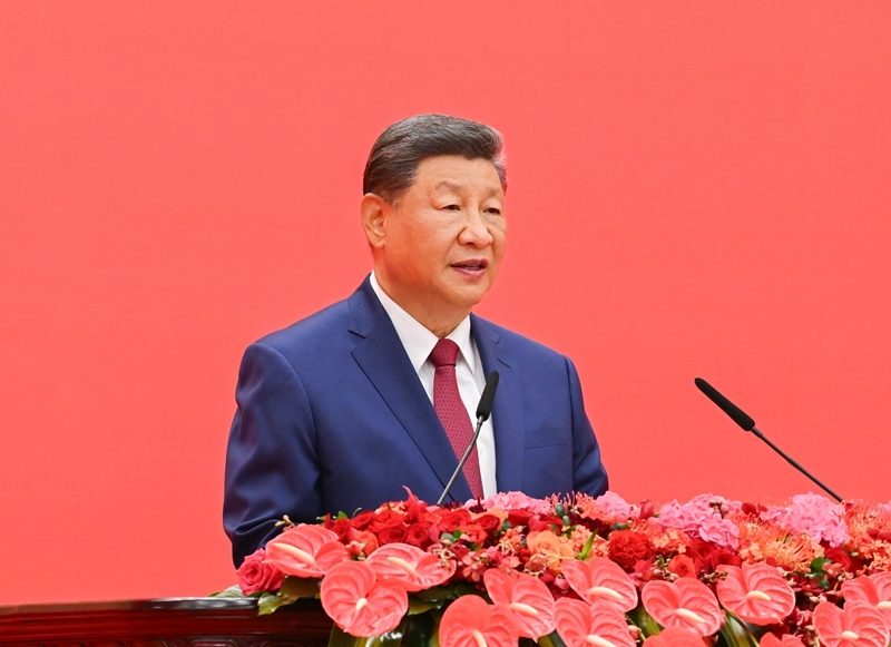 紀念中國人民抗日戰爭暨世界反法西斯戰爭勝利80周年招待會在京隆重舉行 習近平發表重要講話