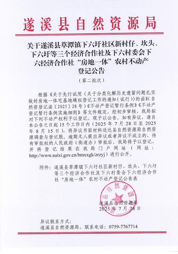 草潭鎮(zhèn)下六圩社區(qū)新村仔等三個經濟合作社及下六村委會下六經濟合作社不動產登記公告（第二批次）（歷史遺留問題）_頁面_1.jpg